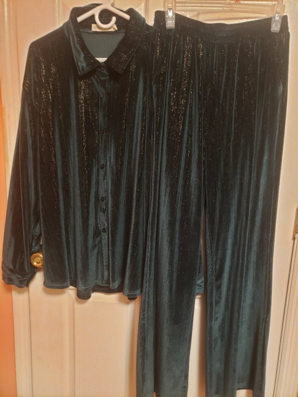 Grace+Emma Dark Green Set great for Holidays.